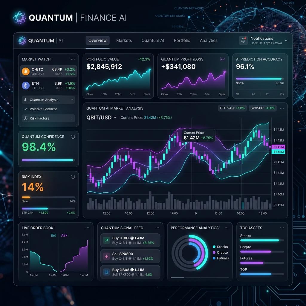 QUANTUM AI DASHBOARD